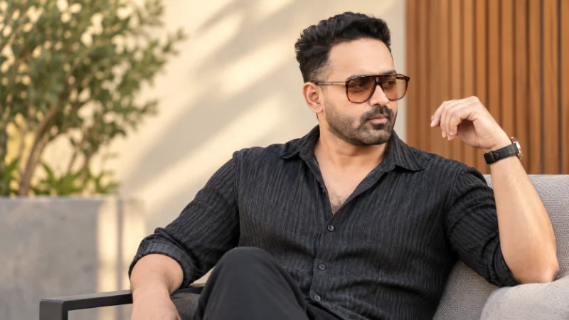 Asif Ali net worth on set filming a television role